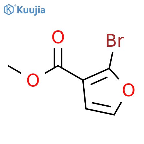 Methyl 2-bromofuran-3-carboxylate structure