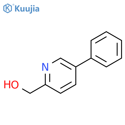(5-Phenylpyridin-2-yl)methanol structure