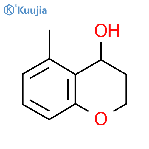 5-methyl-3,4-dihydro-2H-1-benzopyran-4-ol structure