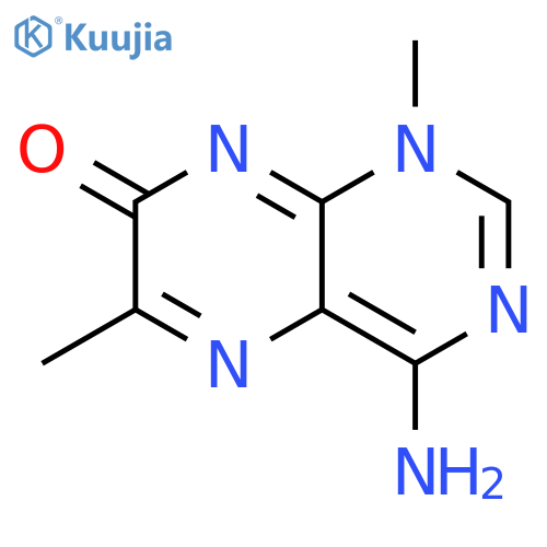 7(1H)-Pteridinone,4-amino-1,6-dimethyl- structure