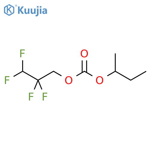 sec-Butyl 2,2,3,3-tetrafluoropropyl carbonate structure