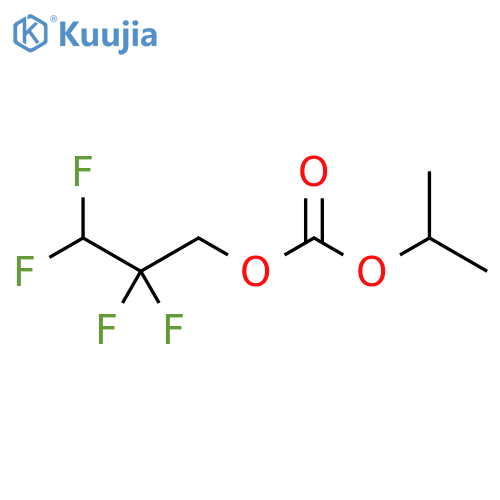 Isopropyl 2,2,3,3-tetrafluoropropyl carbonate structure