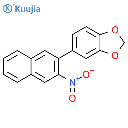5-(3-Nitronaphthalen-2-yl)benzo[d][1,3]dioxole structure
