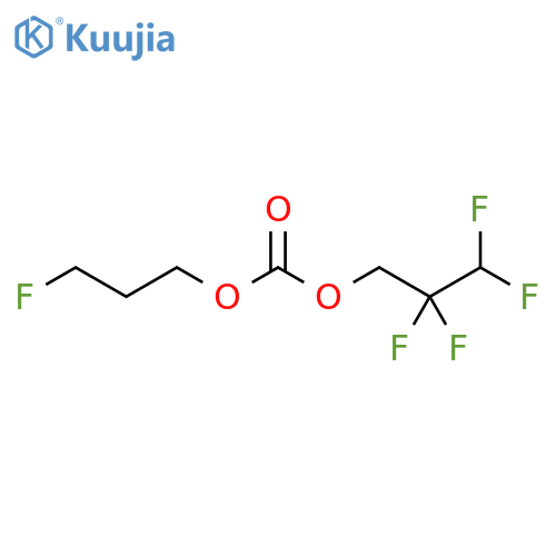 3-Fluoropropyl 2,2,3,3-tetrafluoropropyl carbonate structure