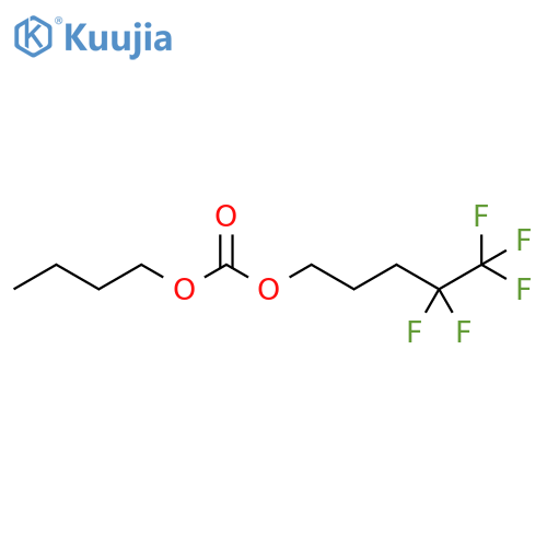 Butyl 4,4,5,5,5-pentafluoropentyl carbonate structure