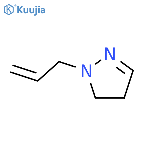1H-Pyrazole, 4,5-dihydro-1-(2-propenyl)- structure