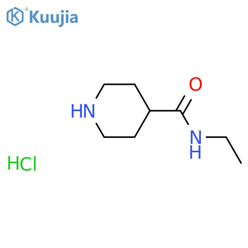 N-ethylpiperidine-4-carboxamide hydrochloride structure