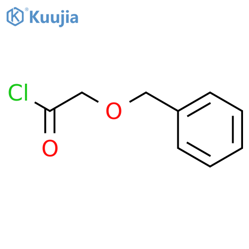 Benzyloxyacetyl chloride structure