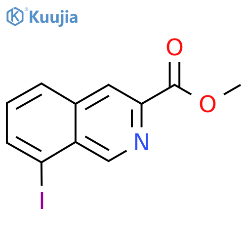 Methyl 8-iodoisoquinoline-3-carboxylate structure