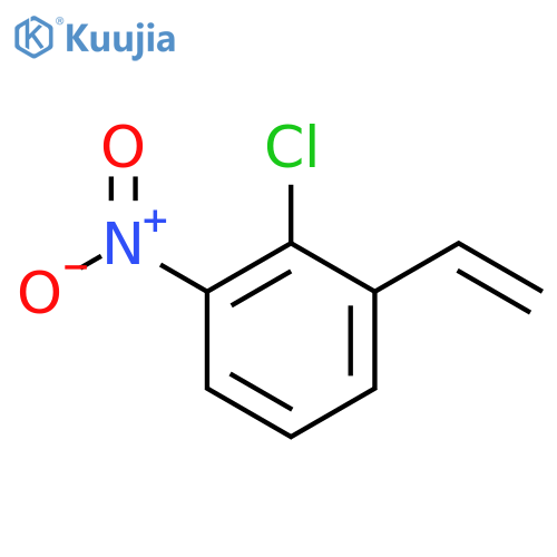 Benzene, 2-chloro-1-ethenyl-3-nitro- structure