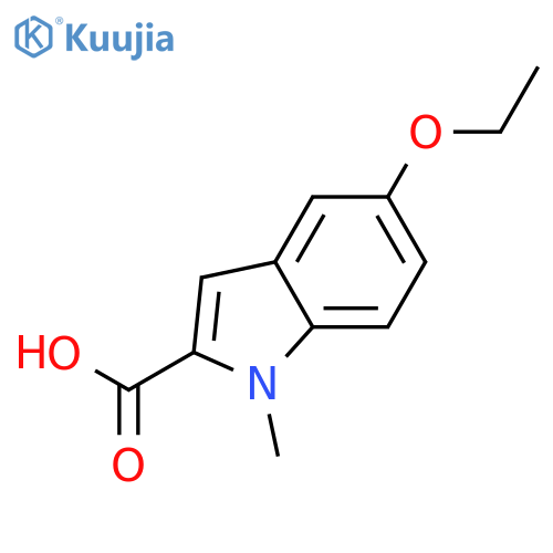 5-Ethoxy-1-methyl-1H-indole-2-carboxylic acid structure