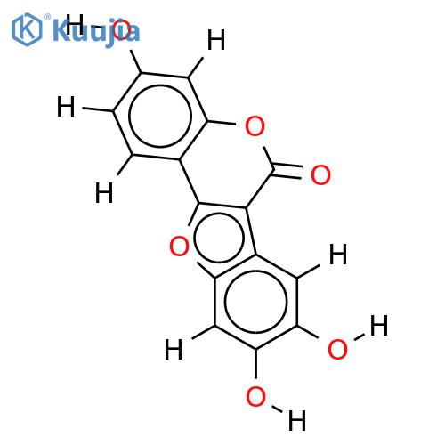3,8,9-Trihydroxycoumestan structure