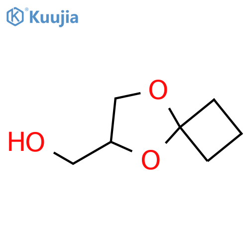 {5,8-dioxaspiro3.4octan-6-yl}methanol structure