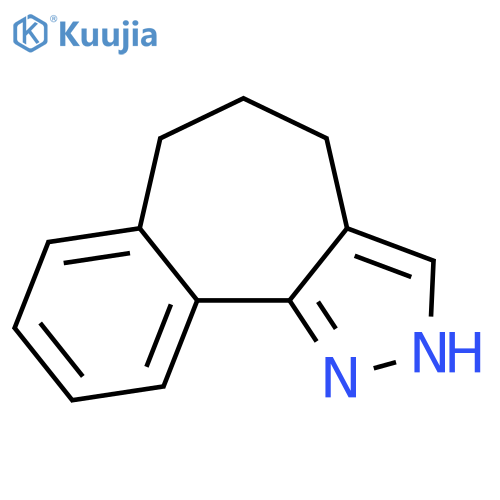 Benzo[6,7]cyclohepta[1,2-c]pyrazole, 1,4,5,6-tetrahydro- structure