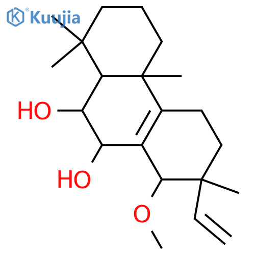 8,15-Isopimaradiene-6,7,14-triol; (6β,7α,14β)-form, 14-Me ether structure
