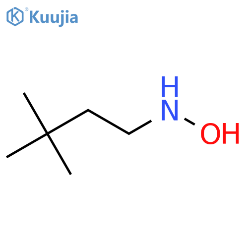 N-(3,3-dimethylbutyl)hydroxylamine structure