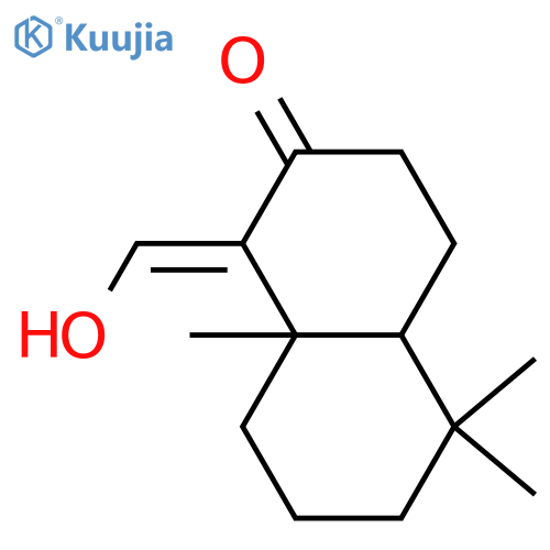 11-Hydroxy-12-nor-9(11)-drimen-8-one structure