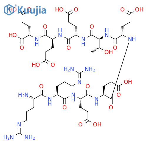 ARG-ARG-GLU-GLU-GLU-THR-GLU-GLU-GLU structure