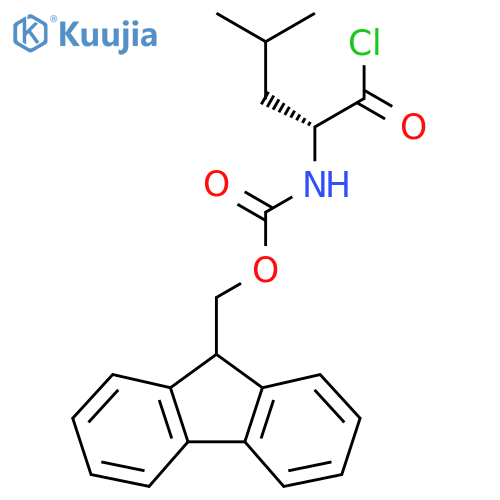 Fmoc-D-leu-cl structure