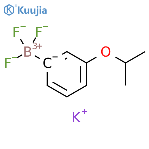 potassium trifluoro3-(propan-2-yloxy)phenylboranuide structure