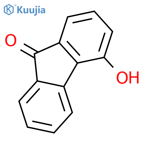 4-hydroxyfluoren-9-one structure