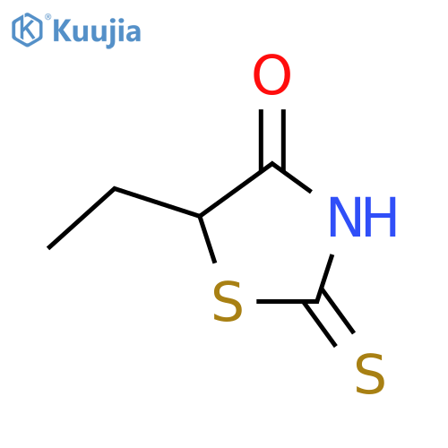 5-ethyl-2-sulfanylidene-1,3-thiazolidin-4-one structure