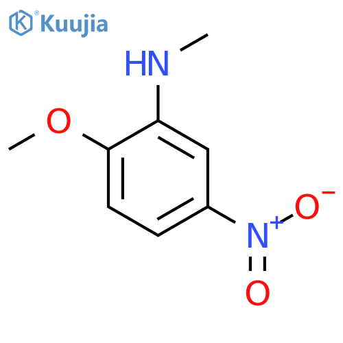 2-methoxy-N-methyl-5-nitroaniline structure
