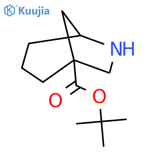 tert-butyl 6-azabicyclo3.2.1octane-1-carboxylate structure
