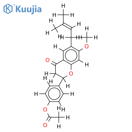 7-Me ether,Ac-Bavachin structure