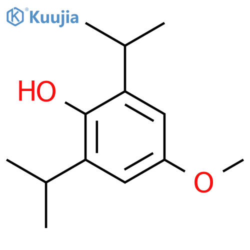 PHENOL, 4-METHOXY-2,6-BIS(1-METHYLETHYL)- structure