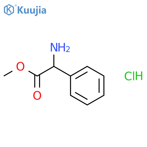 H-D-Phg-OMe.HCl structure