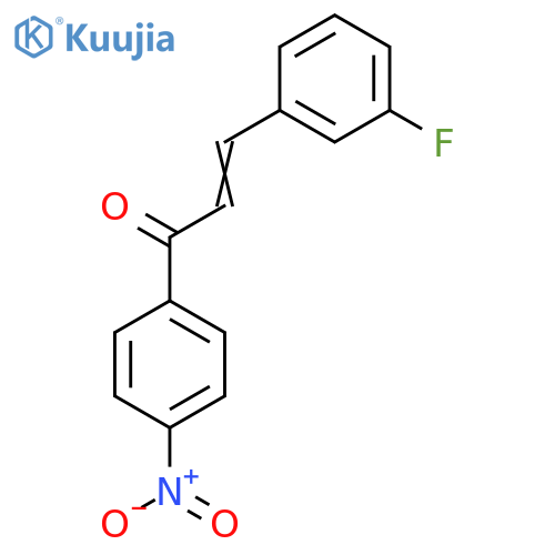 3-Fluoro-4'-nitrochalcone structure