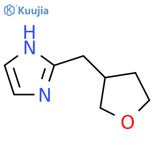 2-(oxolan-3-yl)methyl-1H-imidazole structure