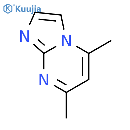 Imidazo[1,2-a]pyrimidine,5,7-dimethyl- structure