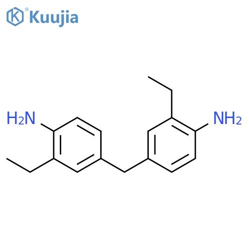 4,4'-Methylenebis(2-ethylbenzenamine) structure