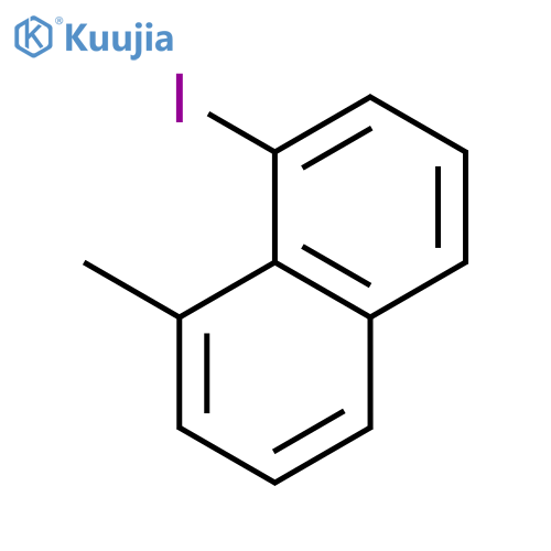 1-iodo-8-methylnaphthalene structure