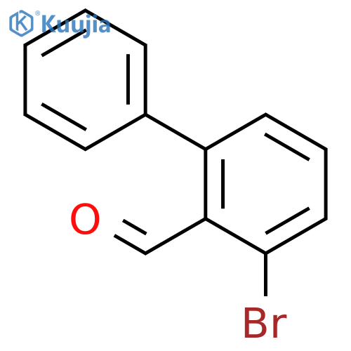 [1,1'-Biphenyl]-2-carboxaldehyde, 3-bromo- structure