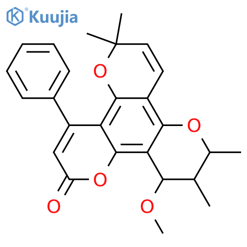 Inophyllum A; 11,12-Diepimer, 12-Me ether structure