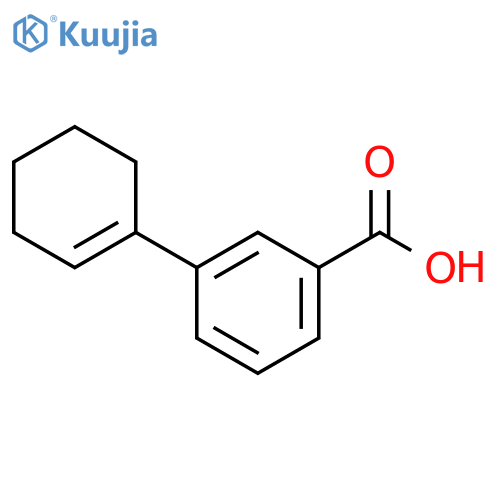 3-(cyclohex-1-en-1-yl)benzoic acid structure