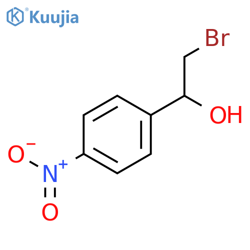 2-bromo-1-(4-nitrophenyl)ethanol structure