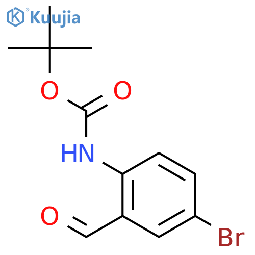 N-Boc-2-Amino-5-Bromobenzaldehyde structure