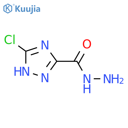 5-Chloro-1H-1,2,4-triazole-3-carbohydrazide structure