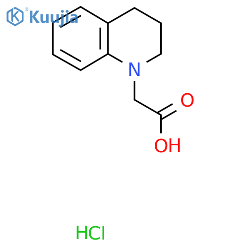 3,4-Dihydroquinolin-1(2H)-ylacetic acid hydrochloride structure
