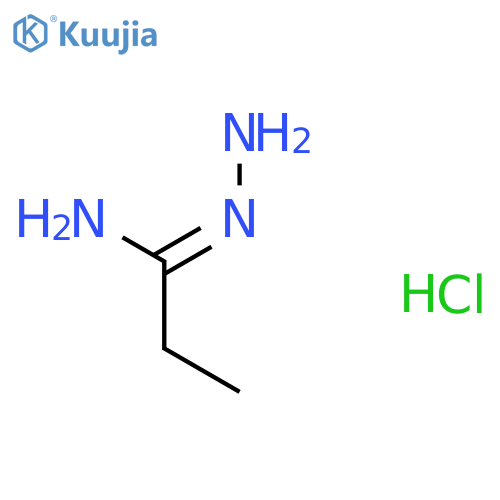 Propionimidohydrazide hydrochloride structure