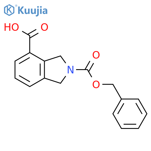 2H-Isoindole-2,4-dicarboxylic acid, 1,3-dihydro-, 2-(phenylmethyl) ester structure