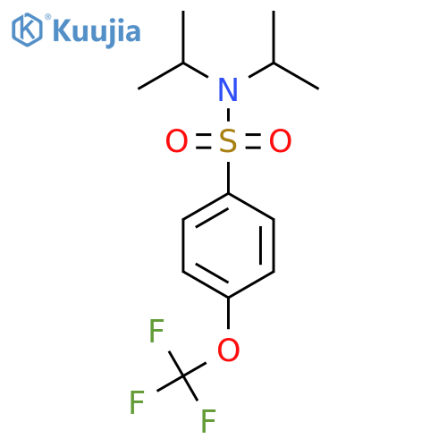 N,N-Diisopropyl-4-(trifluoromethoxy)-benzenesulfonamide structure