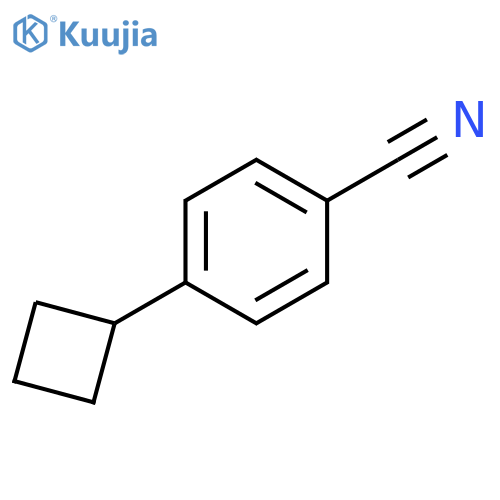 4-cyclobutyl-benzonitrile structure