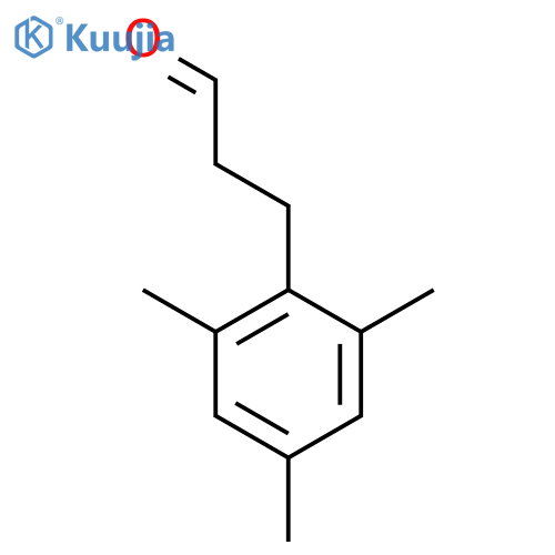 3-(2,4,6-trimethylphenyl)propanal structure