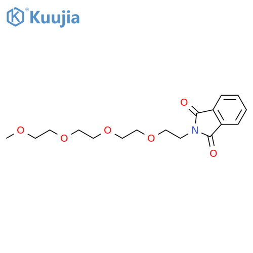 1H-Isoindole-1,3(2H)-dione, 2-(3,6,9,12-tetraoxatridec-1-yl)- structure