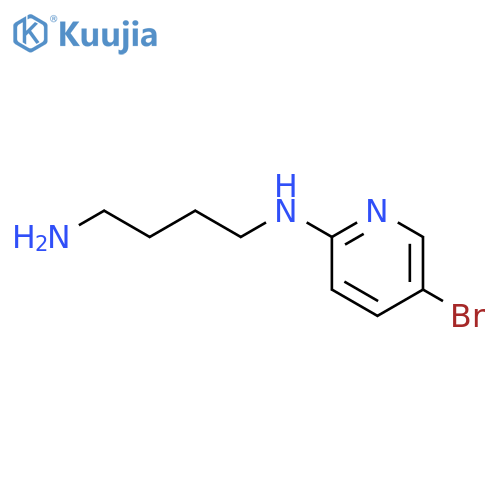 2-N-(4-Aminobutyl)-Amino-5-Bromopyridine structure